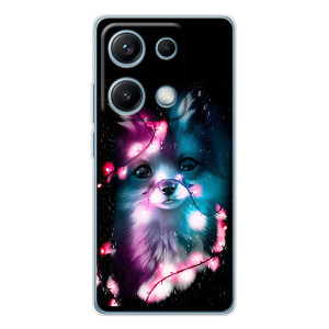 Чехол с Лисичкой для Xiaomi Redmi Note 14S – Черная Лиса