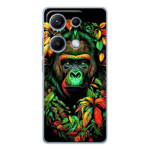 Чохол з Мавпами Xiaomi Redmi Note 14S - (AlphaPrint)