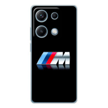 Чехол для Редми Нот 14С - с принтом БМВ (AlphaPrint) (AMG)