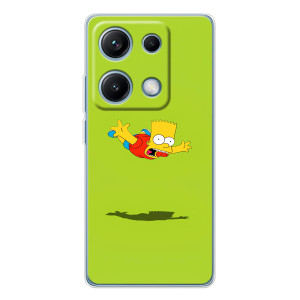 Чехол с Симпсонами для Xiaomi Redmi Note 14S (VPrint)