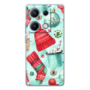 Чохол Санта Клаус для Xiaomi Redmi Note 14S (Одяг)