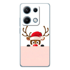 Чохол Санта Клаус для Xiaomi Redmi Note 14S (Оленя)