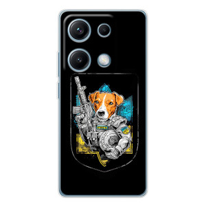 Чехол с принтом для Xiaomi Redmi Note 14S – Патрон Воин