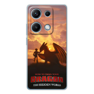 Чехол дракон Беззубик для Xiaomi Redmi Note 14S – Постер Беззубика