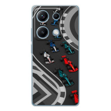 Чохол Формула1 на Xiaomi Redmi Note 14S – Траса Ф1