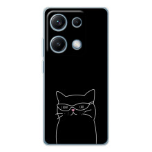 Чехол с рисунком кот на Xiaomi Redmi Note 14S