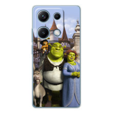 Чехол с мультфильмом Шрек на Xiaomi Redmi Note 14S