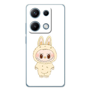 Чехол с принтом Лабубу для Xiaomi Redmi Note 14S – Бежевый Лабубу