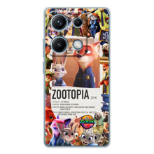 Чехол Зоотрополіс на Xiaomi Redmi Note 14S – Коллаж Зоо