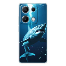 Чехол с картинкой «Хищники» для Xiaomi Redmi Note 14S – Акула