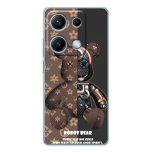 Крутые Чехлы Луи Виттон для Xiaomi Redmi Note 14S (AlphaPrint) (Медведь Луи Витон)