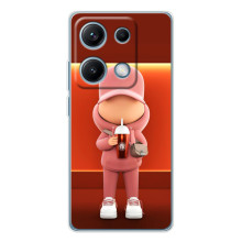 Крутые Чехлы Луи Виттон для Xiaomi Redmi Note 14S (AlphaPrint) (С Кофе)