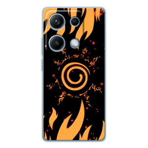 Купить Чехлы на телефон с принтом Anime для Xiaomi Redmi Note 14S – Солнце Наруто