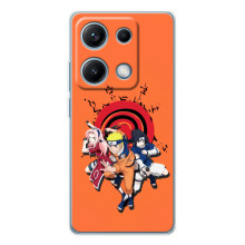 Naruto Anime Чехлы для Редми Нот 14С (AlphaPrint) (команда Наруто)
