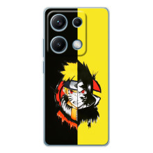 Naruto Anime Чехлы для Редми Нот 14С (AlphaPrint) (Наруто-Итачи)