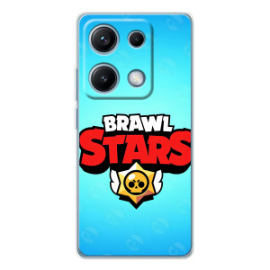 Силиконовый Чехол на Xiaomi Redmi Note 14S с картинкой Brawl Stars – Бравл Старс