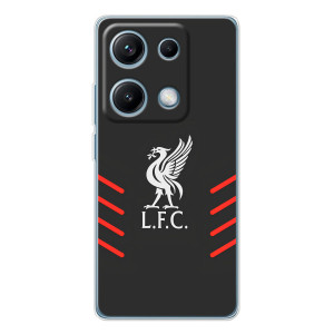 Силиконовые Чехлы принт Футбол на Xiaomi Redmi Note 14S – Эмблема Liverpool