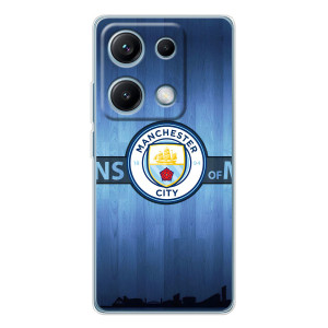 Силиконовые Чехлы принт Футбол на Xiaomi Redmi Note 14S – ManCity
