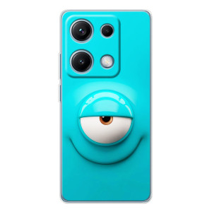 Силиконовые Чехлы (смешные стикеры) для Xiaomi Redmi Note 14S – Одноглазик