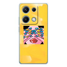 Силіконовий Бампер з принтом (ПАТРІОТ) для Xiaomi Redmi Note 14S (Патріотка)