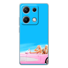 Силиконовый Чехол Барби Фильм на Xiaomi Redmi Note 14S – Барби и Кен
