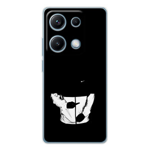 Силиконовый Чехол на Xiaomi Redmi Note 14S с картинкой Nike – Nike стиль