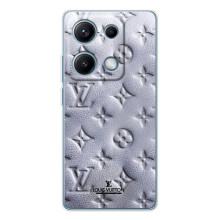 Текстурный Чехол Louis Vuitton для Редми Ноут 14С (Белый ЛВ)