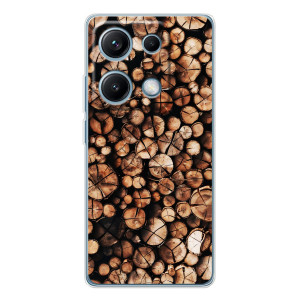 Текстурний Чохол для Xiaomi Redmi Note 14S – Дрова