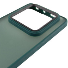 Чехол TPU+PC Lyon Frosted для Xiaomi Redmi Note 15 4G/5G (EU) – Зеленый