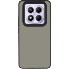 Чехол TPU+PC Lyon Frosted для Xiaomi Redmi Note 15 4G/5G (EU) – Черный