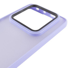 Чехол TPU+PC Lyon Frosted для Xiaomi Redmi Note 15 4G/5G (EU) – Фиолетовый