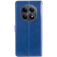 Кожаный чехол-книжка GETMAN Gallant (PU) для Xiaomi Redmi Note 15 4G/5G (EU) – Синий