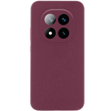 Чехол Silicone Cover Lakshmi Full Camera (AAA) для Xiaomi Redmi Note 15 4G/5G (EU) – Бордовый