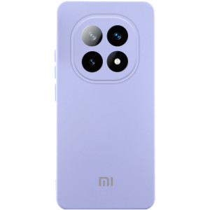 Чохол Silicone Cover Lakshmi Full Camera (AAA) with Logo для Xiaomi Redmi Note 15 4G/5G (EU) – Бузковий