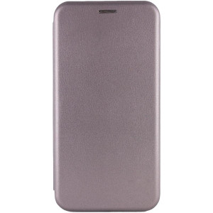 Кожаный чехол-книжка Classy для Xiaomi Redmi Note 15 4G/5G (EU) – Серый