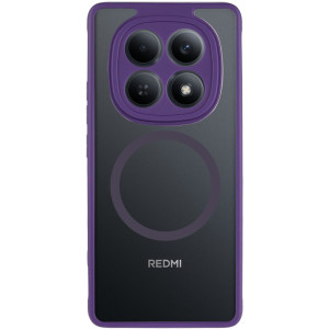 Чехол TPU Bloom with Magnetic Fit для Xiaomi Redmi Note 15 4G/5G (EU) – Фиолетовый