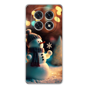 Чехлы на Новый Год Xiaomi Redmi Note 15 5G – Снеговик праздничный