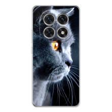 Чохли з Котиками для Xiaomi Redmi Note 15 5G (VPrint) (Сірий Кіт)