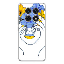 Чохол на Xiaomi Redmi Note 15 5G (Український дизайн) (Українка на всю голову)