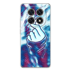 Чехол с принтом для Xiaomi Redmi Note 15 5G (AlphaPrint - Знак сердечка)