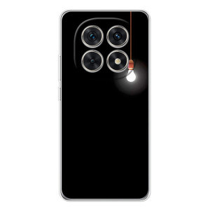 Чехол с картинками на черном фоне для Xiaomi Redmi Note 15 5G – Лампочка