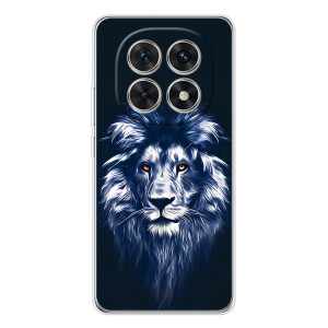 Чехол с картинкой на Xiaomi Redmi Note 15 5G – Лев - синий