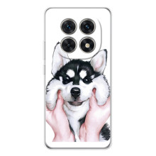 Бампер для Xiaomi Redmi Note 15 5G з картинкою "Песики" – Собака Хаскі