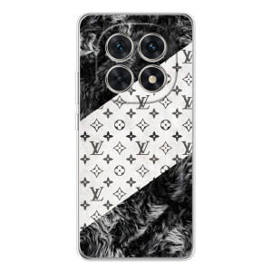 Чехол Стиль Louis Vuitton на Xiaomi Redmi Note 15 5G – LV на белом