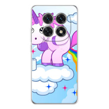 Чохол Unicorn на Xiaomi Redmi Note 15 5G – Веселка Єдиноріга