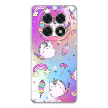 Чохол Unicorn на Xiaomi Redmi Note 15 5G – Веселка і Єдинорог