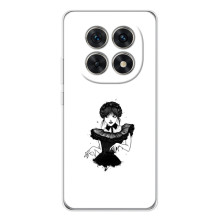 Чехлы Венсдей на Xiaomi Redmi Note 15 5G Уэнсдей (AlphaPrint) (танец Уэнздей)