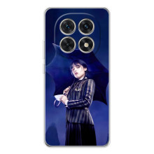 Чехлы Венсдей на Xiaomi Redmi Note 15 5G Уэнсдей (AlphaPrint) (Уэнздей с зонтом)