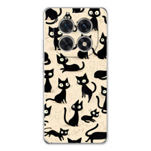 Чохол з малюнком кіт на Xiaomi Redmi Note 15 5G (Чорні коти)