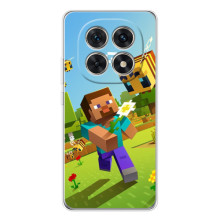 Чохол з картинками Майнкрафт для Шіомі Редм ай Ноут 15 5Г – Персонаж Майнкрафт